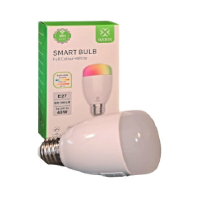 WOOX WiFi Smart LED RGB+CCT žarulja E27, 6W, 500lm,  